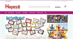 Desktop Screenshot of hayespub.com